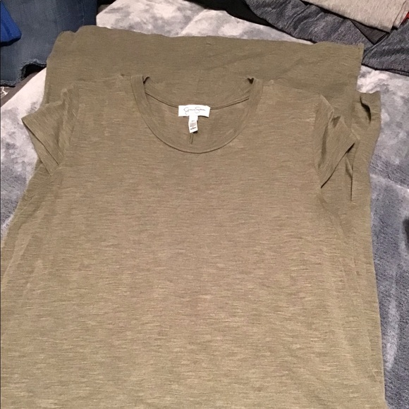 Jessica Simpson Army Green Maxi - Picture 2 of 3